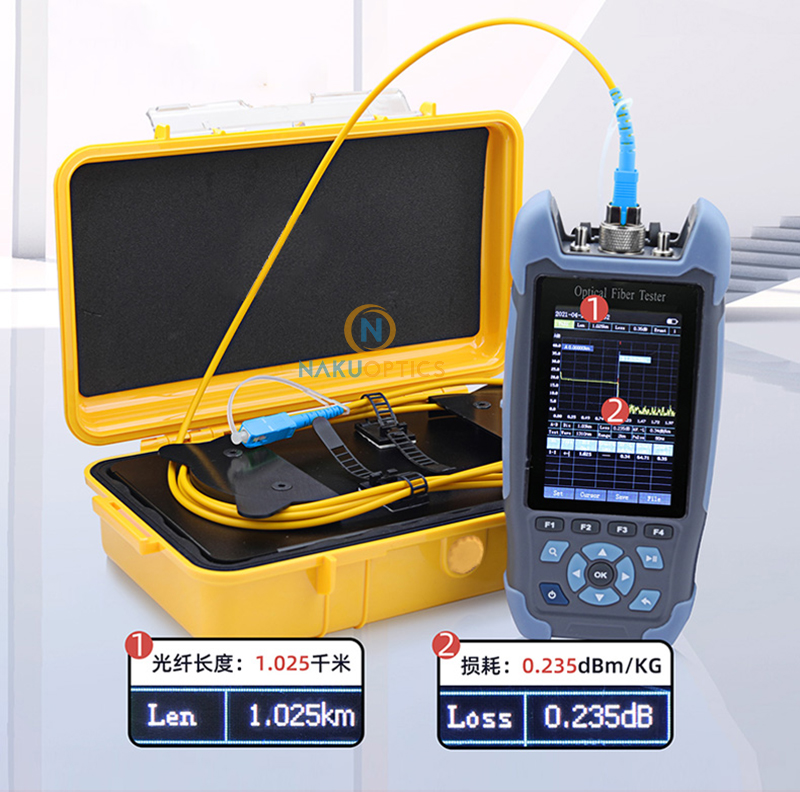 OTDR fiber tset box